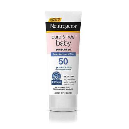 Neutrogena Pure And Free Baby Sunscreen Broad Spectrum SPF 50