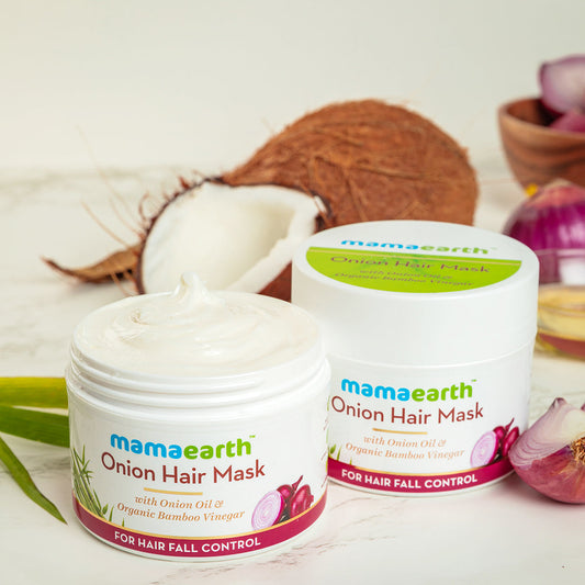 Mamaearth Onion Hair Mask - PUSHMYCART