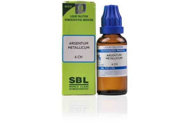 SBL Argentum Metallicum Dilution 6 CH