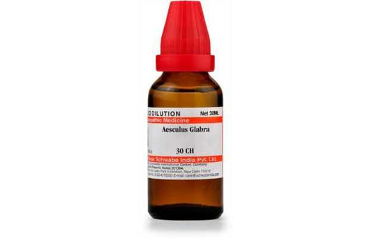Dr Willmar Schwabe India Aesculus Glabra Dilution 30ml - PUSHMYCART