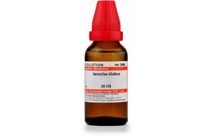 Dr Willmar Schwabe India Aesculus Glabra Dilution 30ml - PUSHMYCART