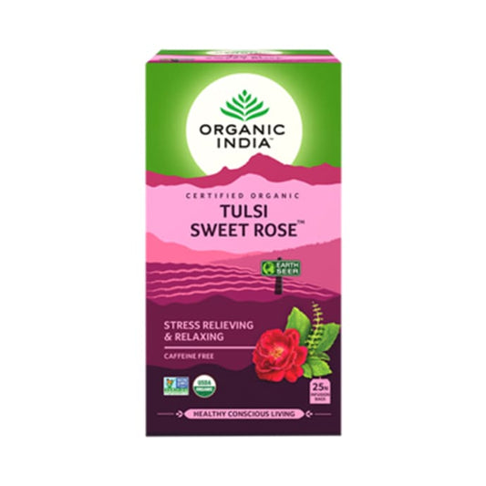 Organic India Tulsi Sweet Rose Tea