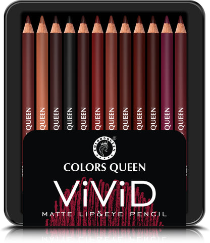 COLORS-QUEEN-Vivid-Matte-Lip-&-Eye-Pencil