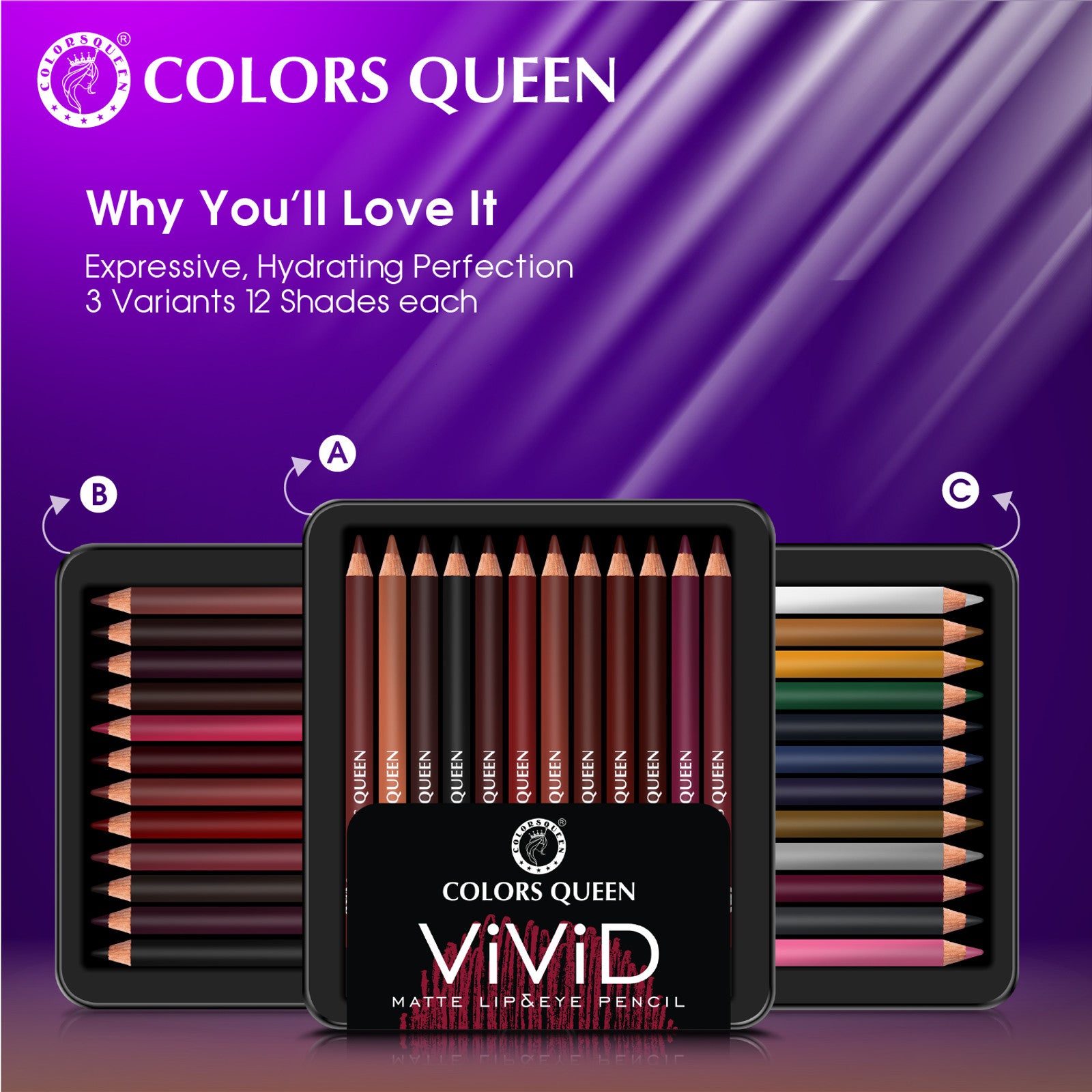 COLORS-QUEEN-Vivid-Matte-Lip-&-Eye-Pencil