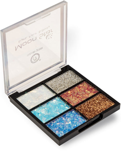 COLORS-QUEEN-Moon-Star-Eyes-,-Face-&-Body-Glitter-Eyeshadow-Palette