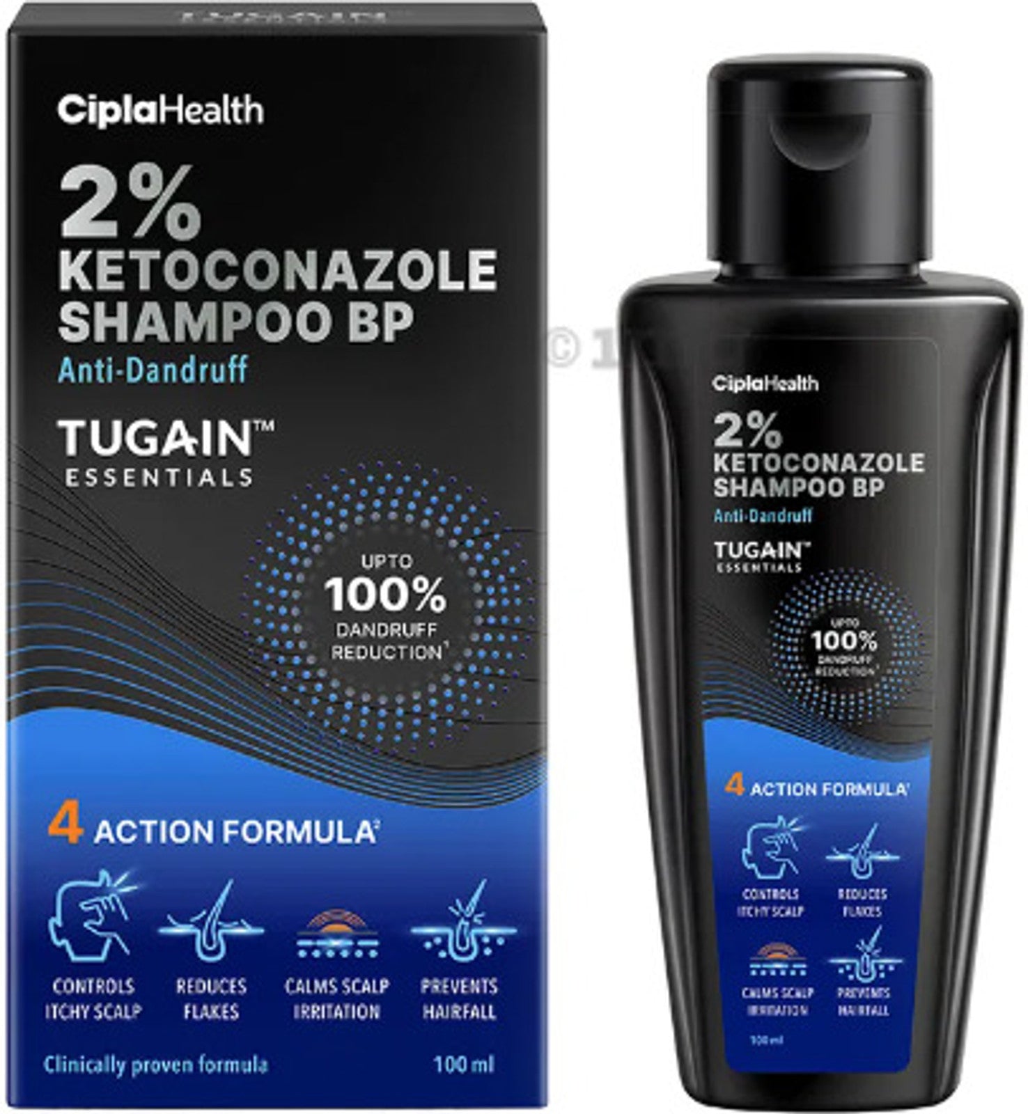 2% Keto conazole Anti Dandruff Shampoo-100 ml