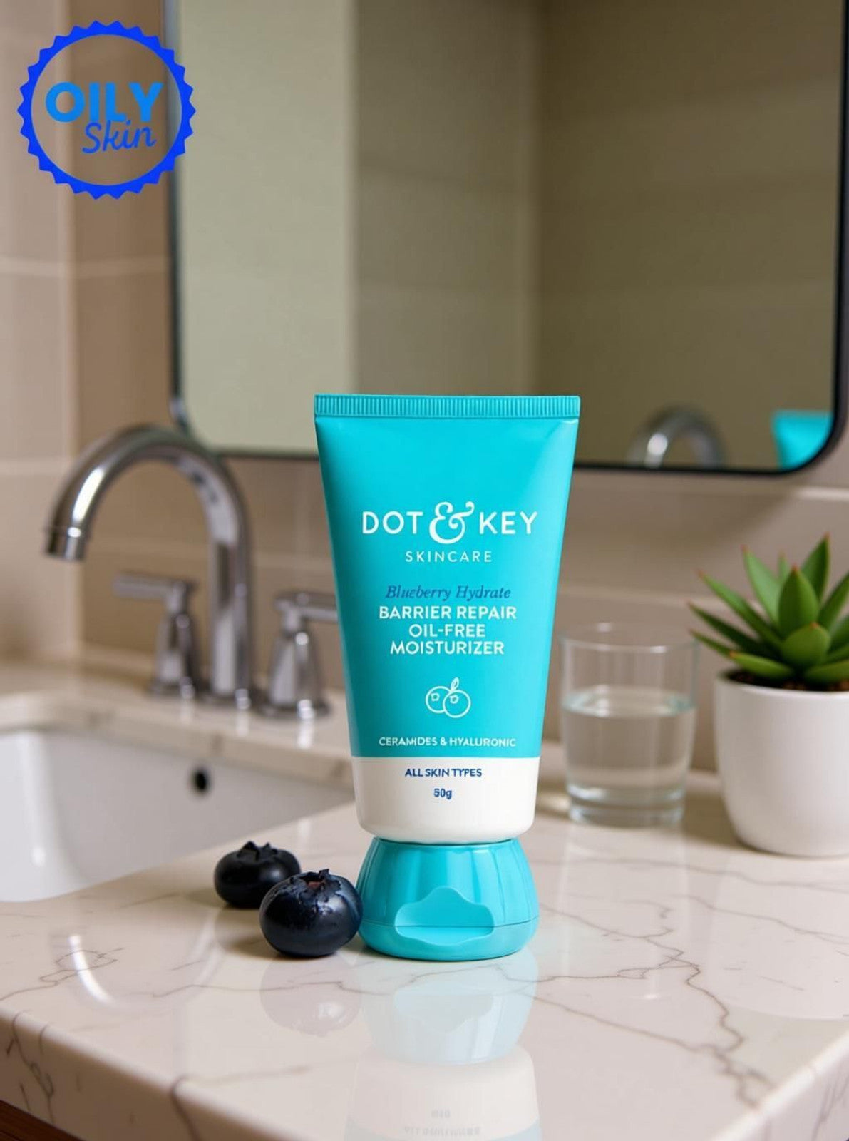 Dot & Key Blueberry Hydrate Barrier Repair Oil-Free Moisturizer