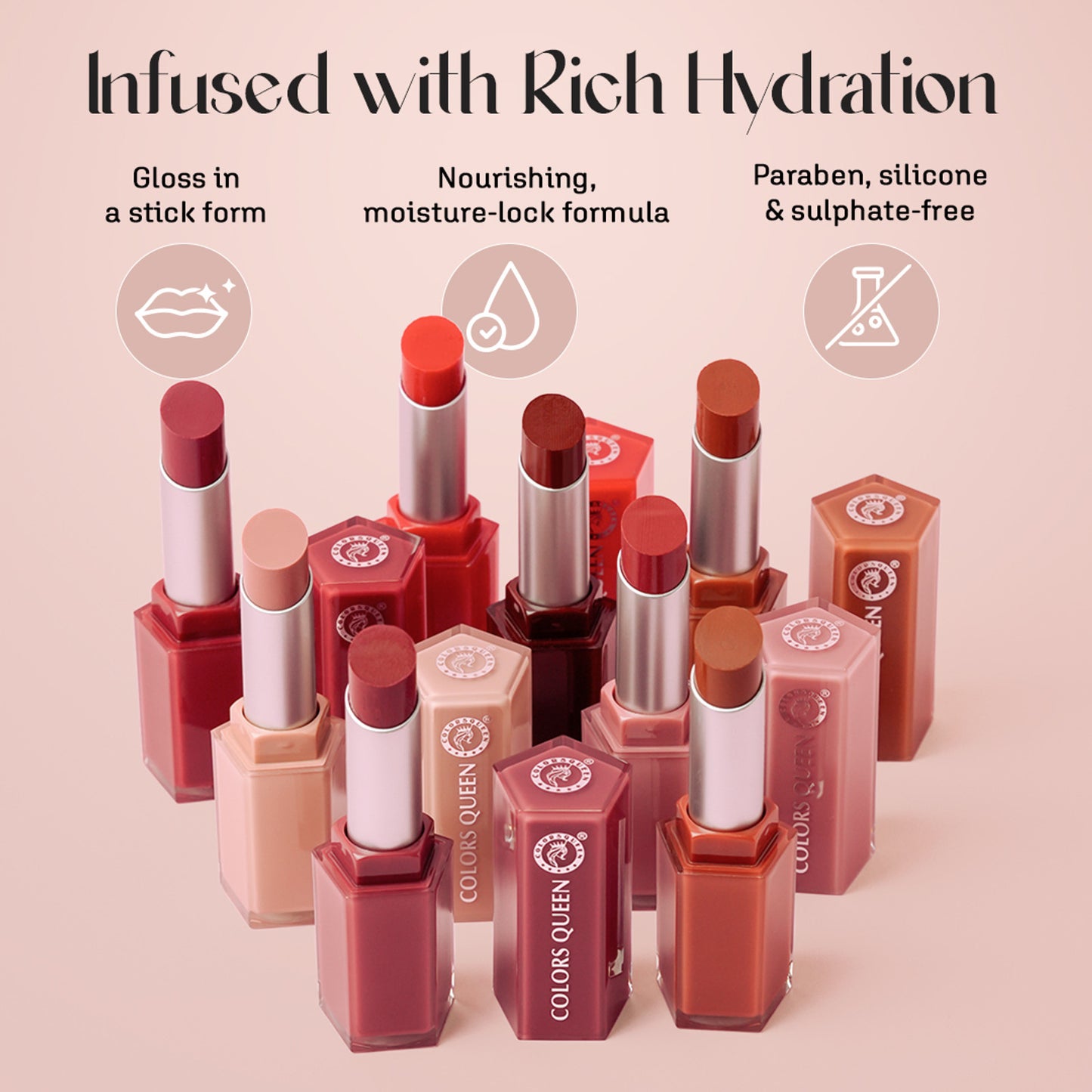 COLORS-QUEEN-Gloss-Stick-High-Shine-Lipstick---Mauve-Macaron