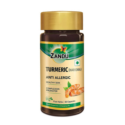 Zandu Turmeric |Haridra Anti Allergic Capsules