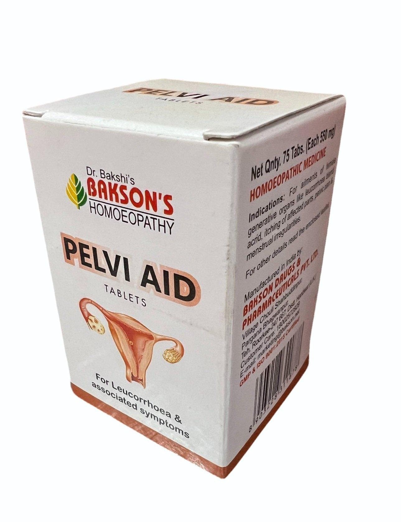 Bakson's Pelvi Aid Tablet 75 tablets - PUSHMYCART