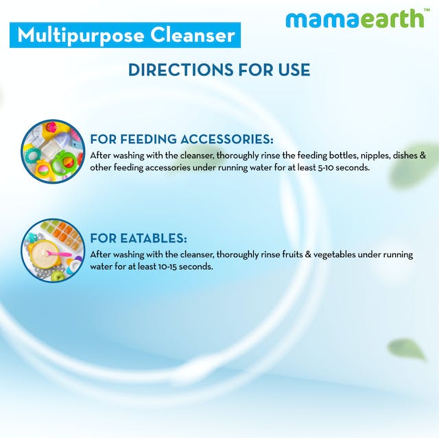 Mamaearth Plant|Based Multipurpose Cleanser For Babies