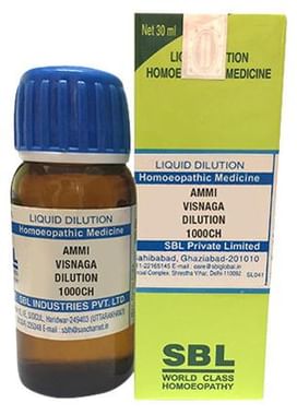 SBL Ammi Visnaga Dilution 1000 CH