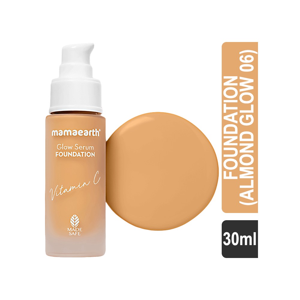Mamaearth Glow Serum Foundation-Almond Glow 30ml