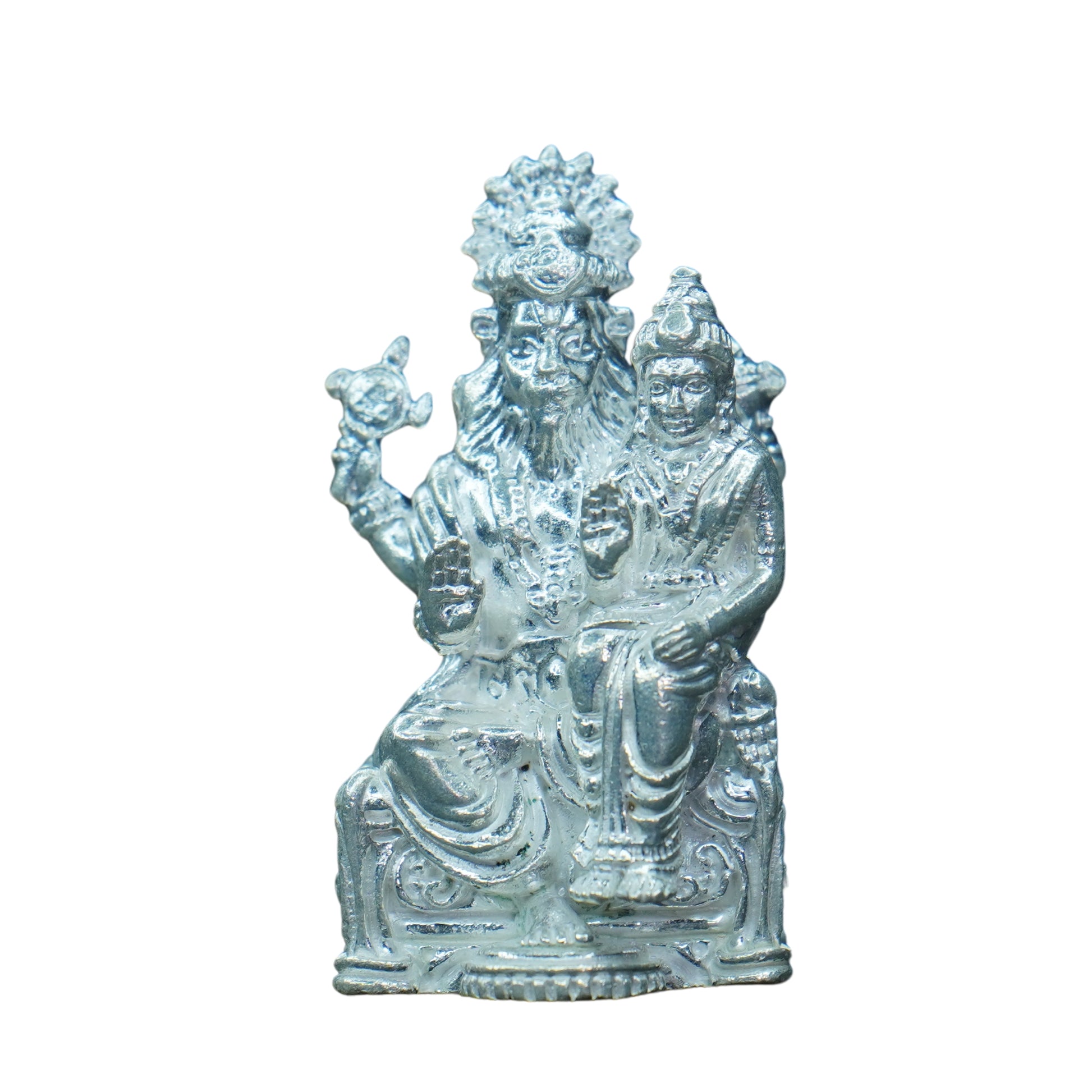 Mahita Collections Pure Silver Laxmi Narasimha Swamy 118.07g