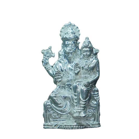 Mahita Collections Pure Silver Laxmi Narasimha Swamy 87.42g