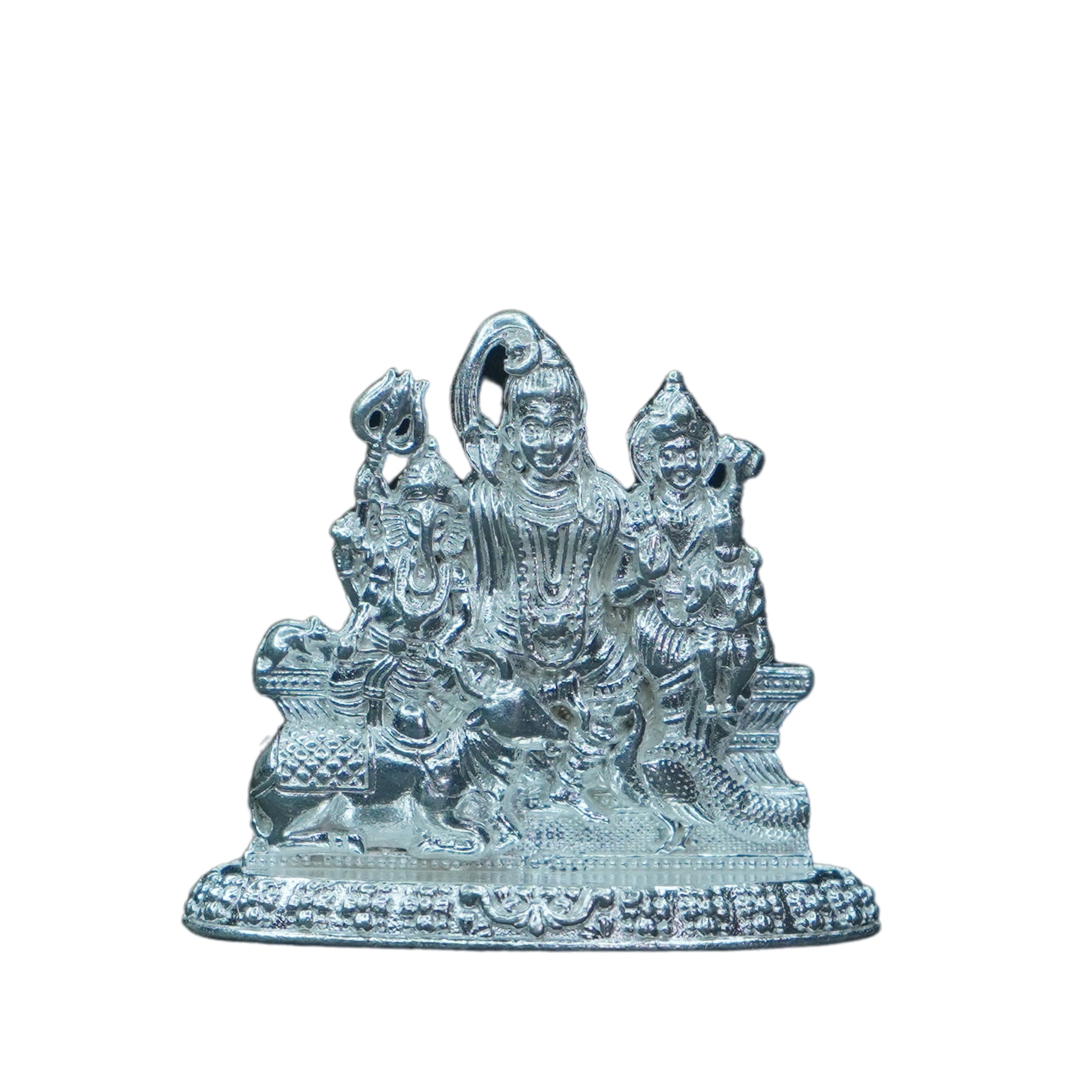 Mahita Collections Pure Silver Shiva Family 17.44g