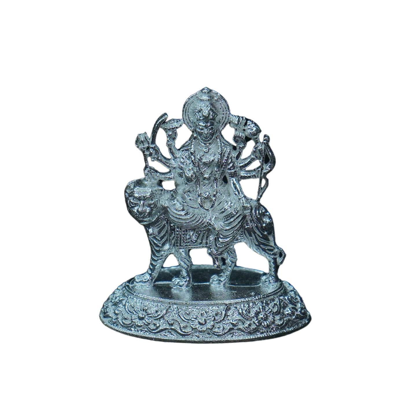 Mahita Collections Pure Silver Durga Mata 18.95g