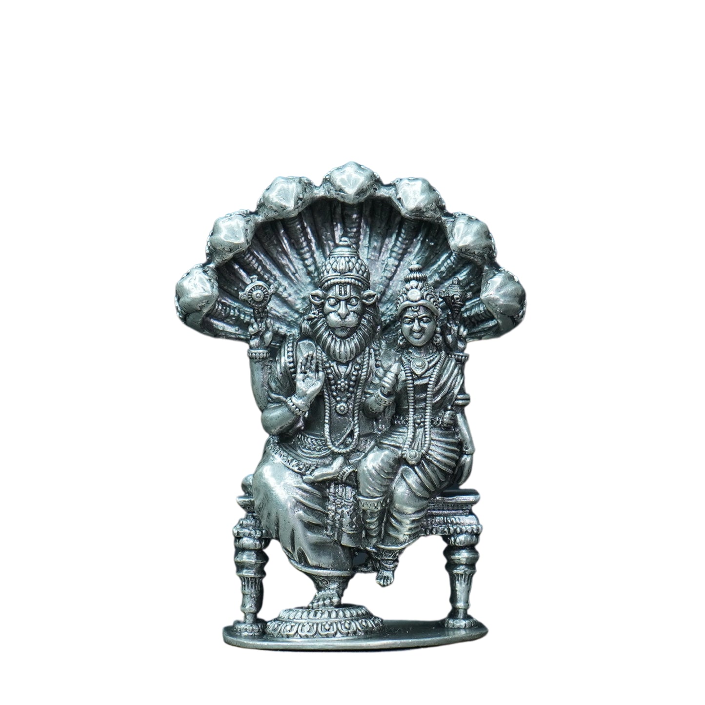 Mahita Collections Pure Silver Narasimha Swamy 88.16g