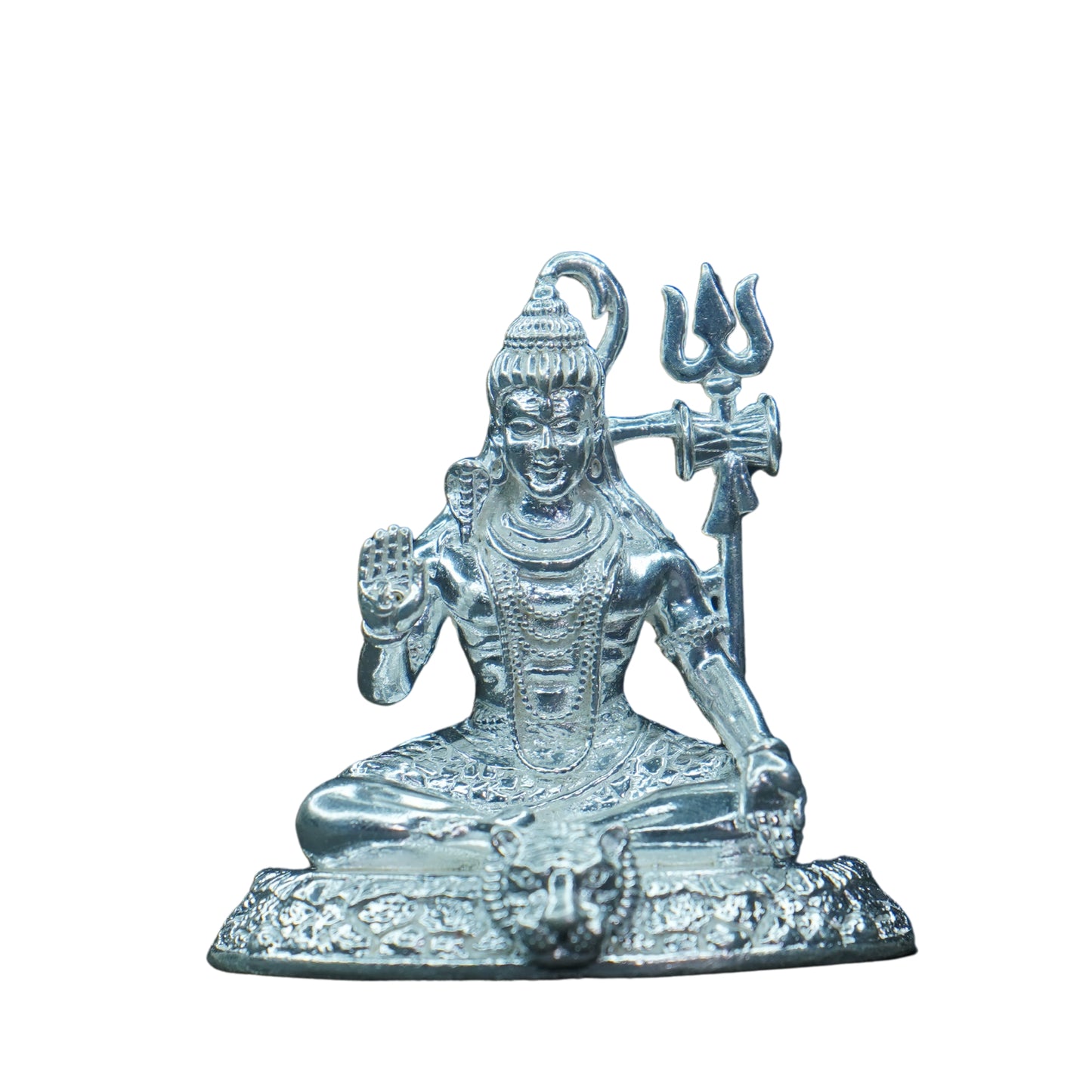 Mahita Collections Pure Silver Shiva 64.88g