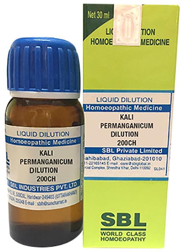 SBL Kali Permanganicum Dilution 200 CH