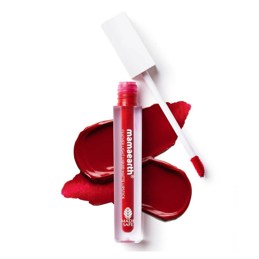 Mamaearth Feather Light Liquid Matte Lipstick | Red Velvet