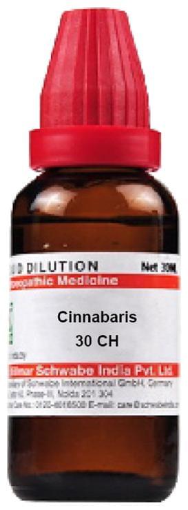 Dr Willmar Schwabe India Cinnabaris Dilution 30 CH