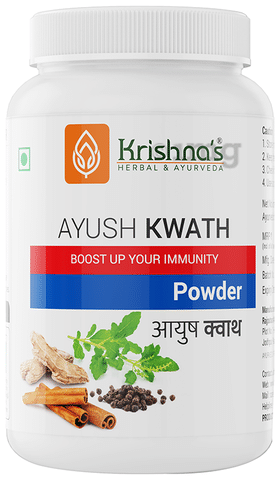 krishna herbal & ayurveda ayush kwath powder