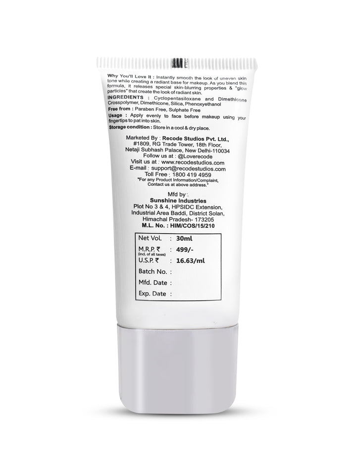 Recode-Radiant-Face-Primer