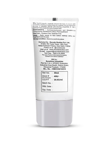Recode-Radiant-Face-Primer