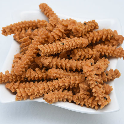 Telangana snacks Butter Ragi Murukulu