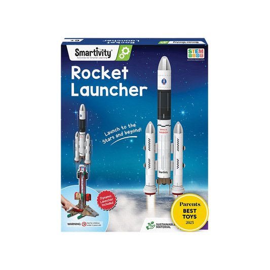Smartivity Rocket Launcher Space DIY Building Kit