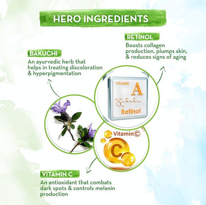 Mamaearth Retinol Bamboo Sheet Mask For Fine Lines and Wrinkles