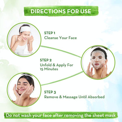 Mamaearth Retinol Bamboo Sheet Mask For Fine Lines and Wrinkles