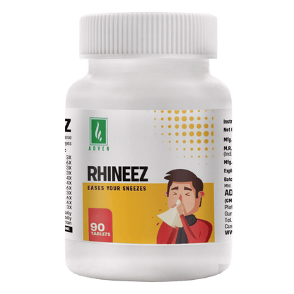 Adven Rhineez Tablets Eases Your Sneezes 