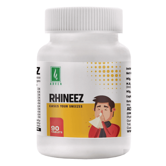 Adven Rhineez Tablets Eases Your Sneezes 