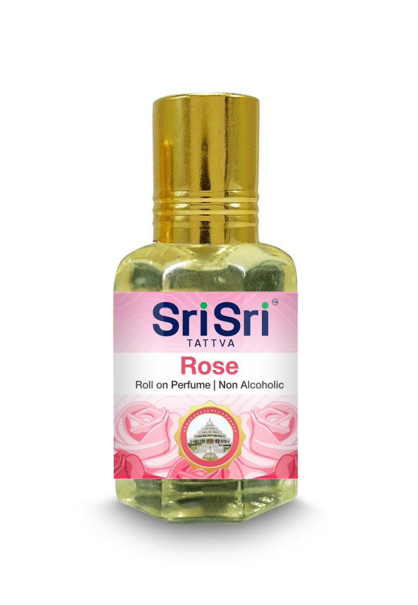 Sri Sri Tattva Aroma Rose Roll-On Perfume