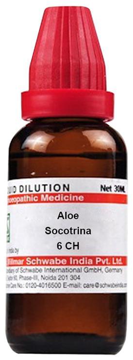 Dr Willmar Schwabe India Aloe Socotrina Dilution 6 CH