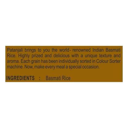 Patanjali Rozana Basmati Rice