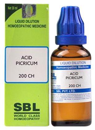 SBL Acid Picricum Dilution 200 CH