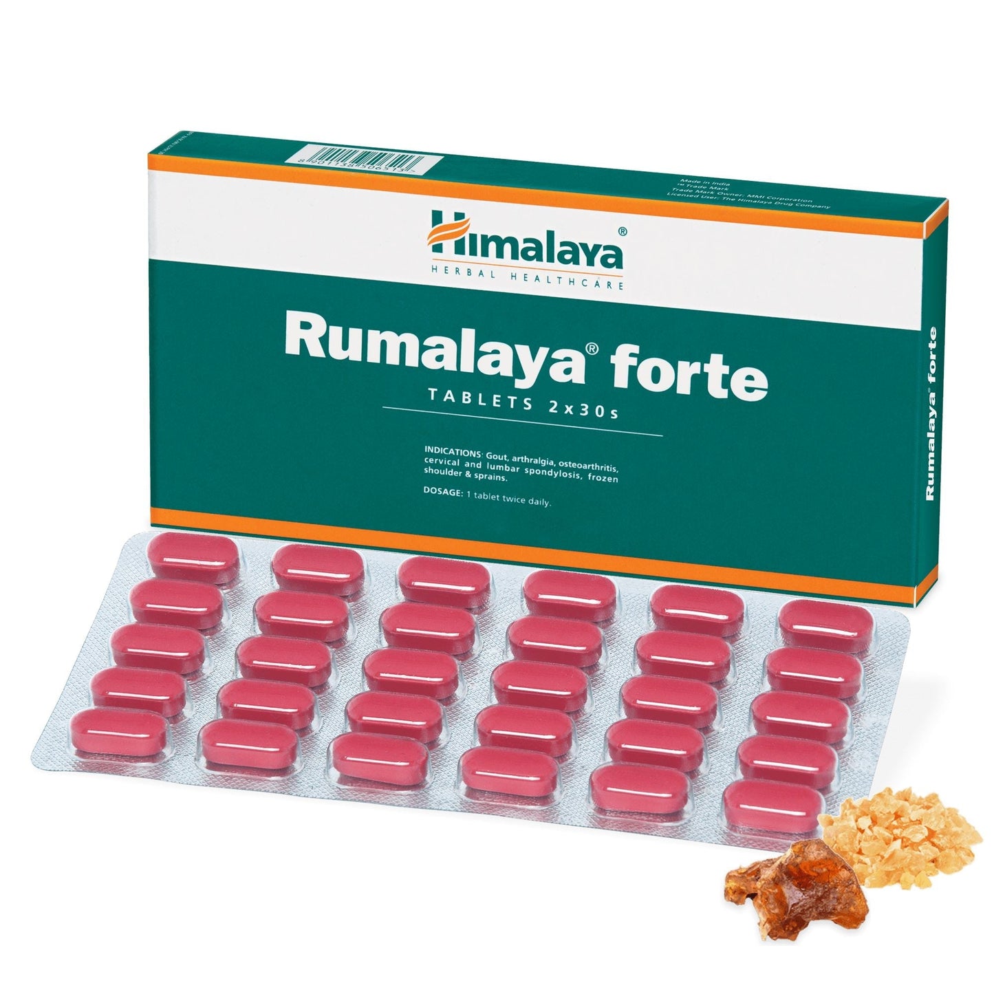 Himalaya Rumalaya Forte 2 X 30 Tablets