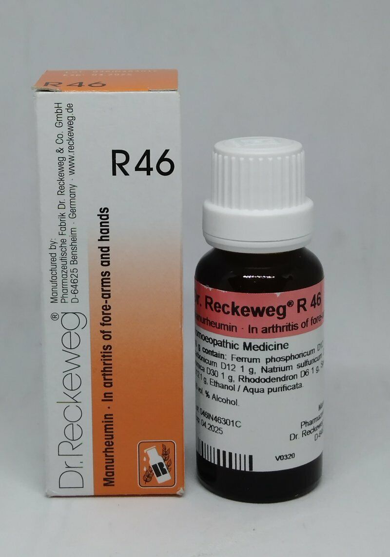 Dr. Reckeweg R46 Rheumatism of Forearms and Hands Drop