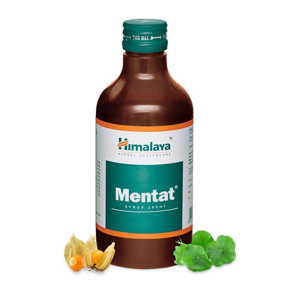 Himalaya Mentat Syrup 200ml - PUSHMYCART