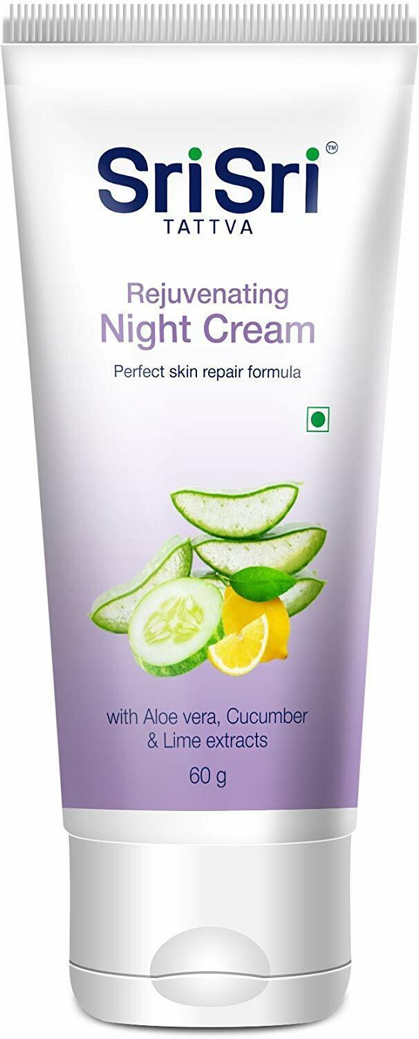 Sri Sri Tattva Rejuvenating Night Cream 60g - PUSHMYCART