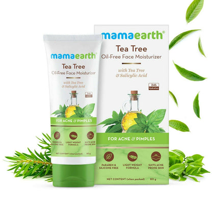 Mamaearth Tea Tree Oil-Free Face Moisturizer 80ml