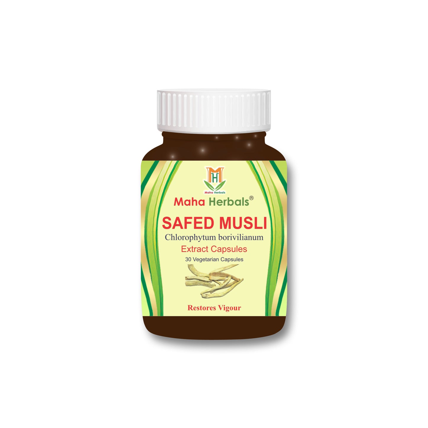 Maha Herbals Safed Musli Extract Capsules