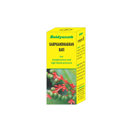 Baidyanath Vansaar Sarpagandhaghan Bati  Tablets