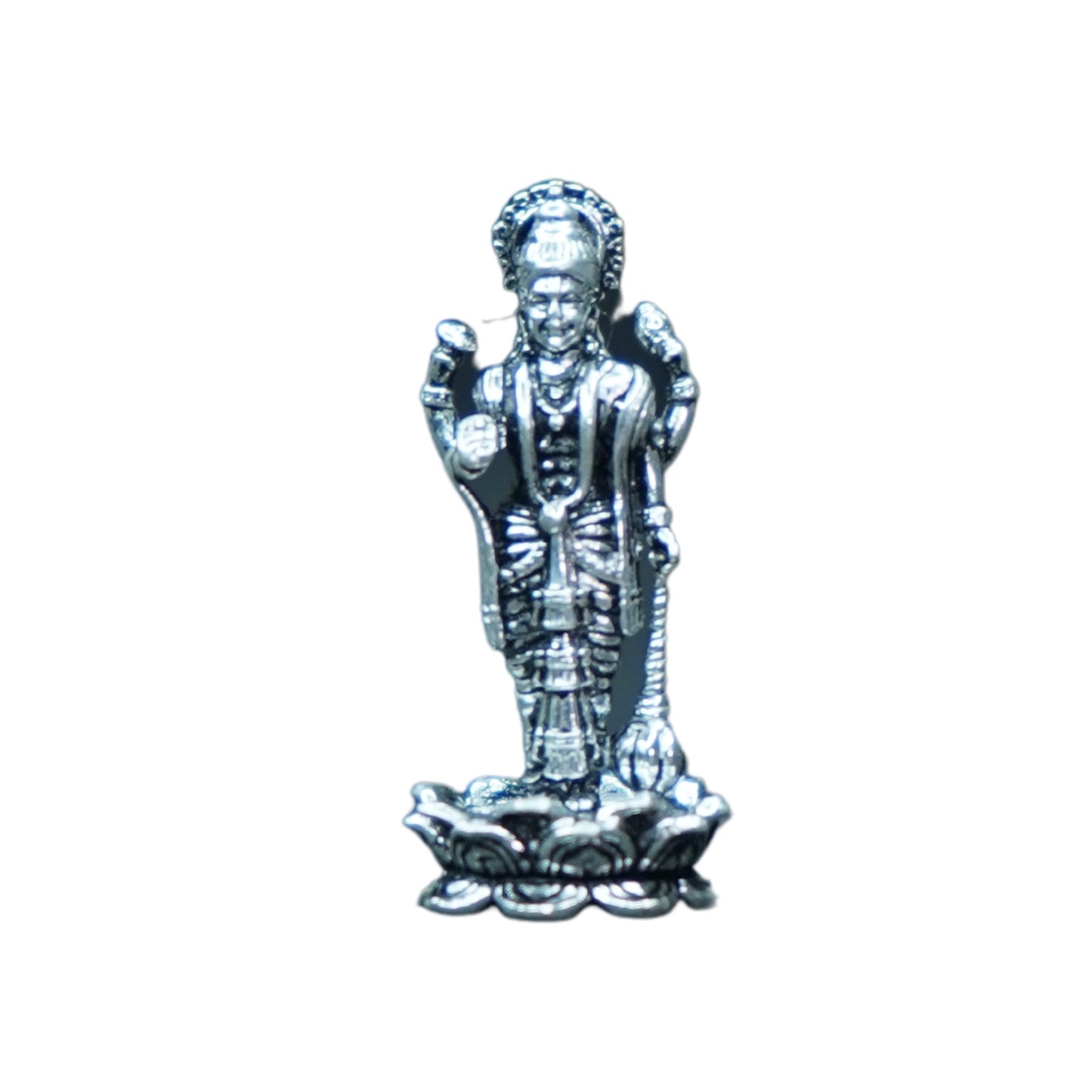 Mahita Collections Pure Silver Antique Satya Narayana Swamy 4.28