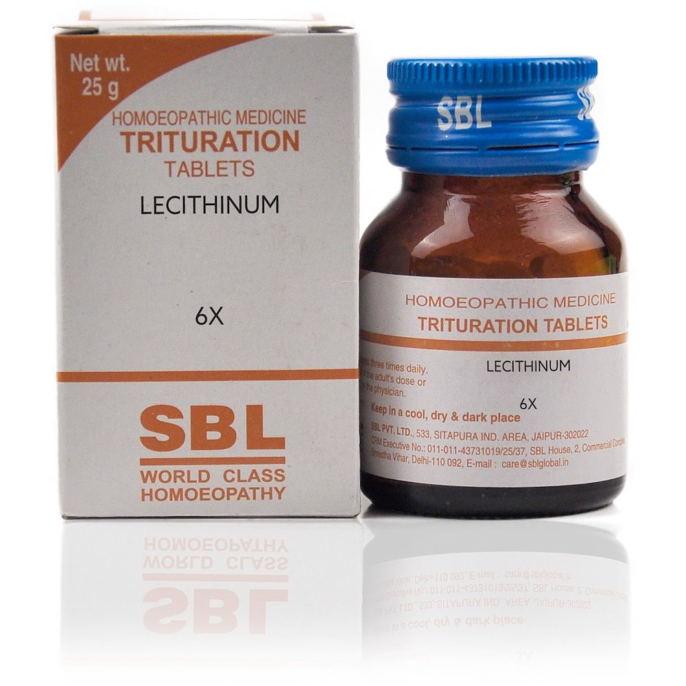 SBL Lecithinum Trituration Tablet 6X (Pack of 2)