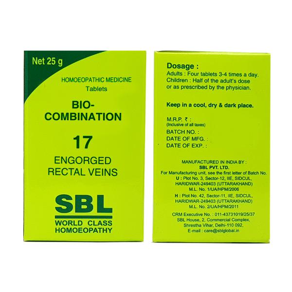 SBL Bio-Combination 17 Tablet - PUSHMYCART