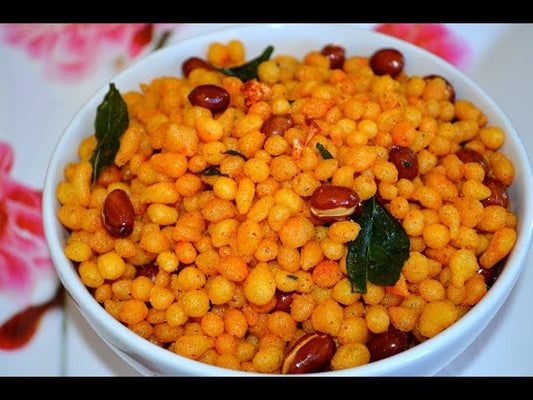 Telangana snacks Karam Boondi Andhra Style Spicy Snack